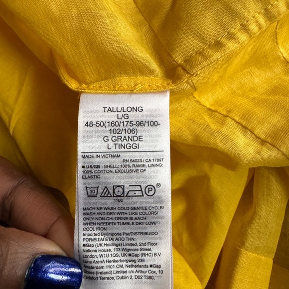 Banana Republic Boho Moon Yellow‎ Maxi - Picture 11 of 11